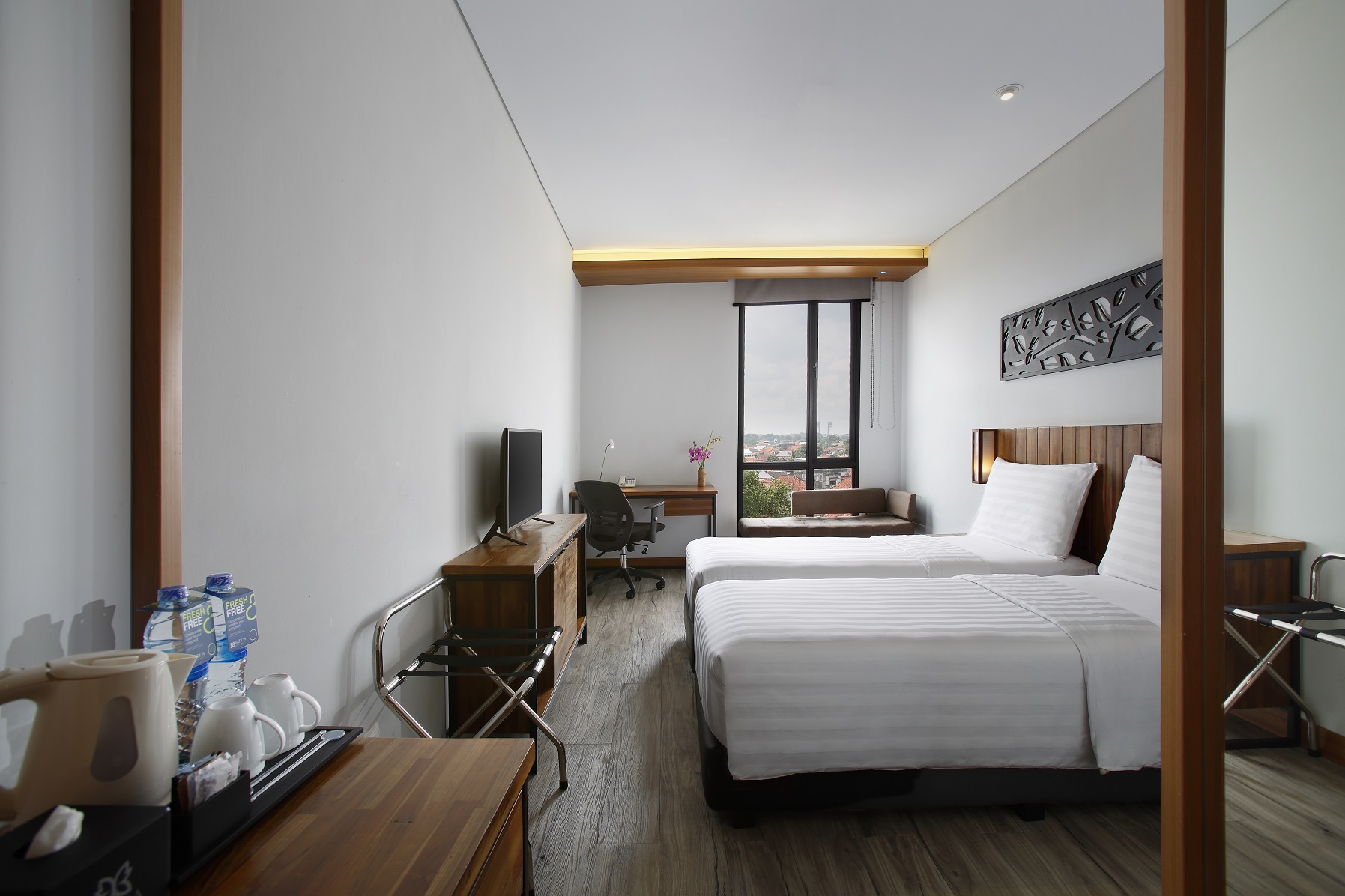 BATIQA Hotel Palembang Room Type - Superior Hollywood  Twin Room