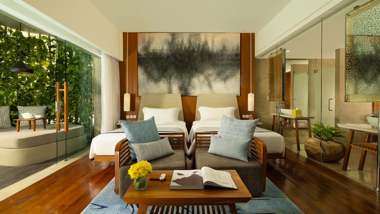 Maya Sanur Resort & Spa Room Type - Impressive Nest Suite Twin