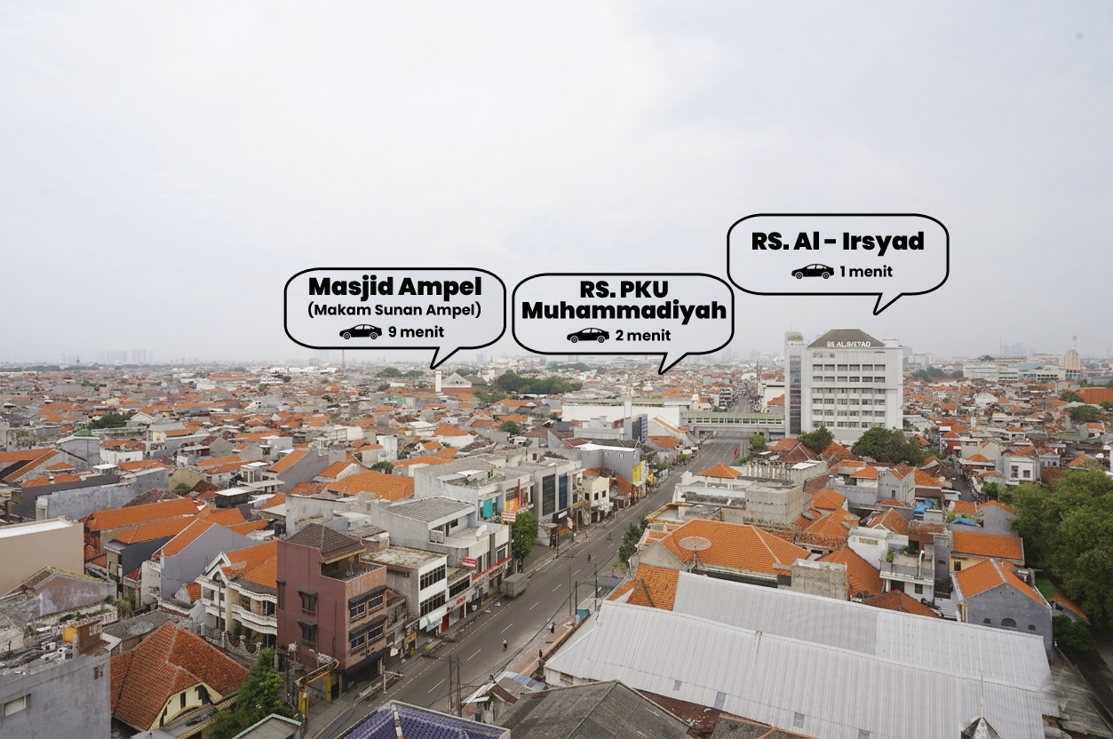KHAS Surabaya Hotel Room Type - Deluxe Twin Premium