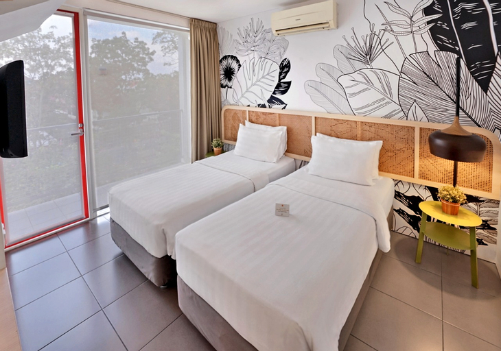 Malaka Hotel Bandung Room Type - TROPICAL TWIN BEDS