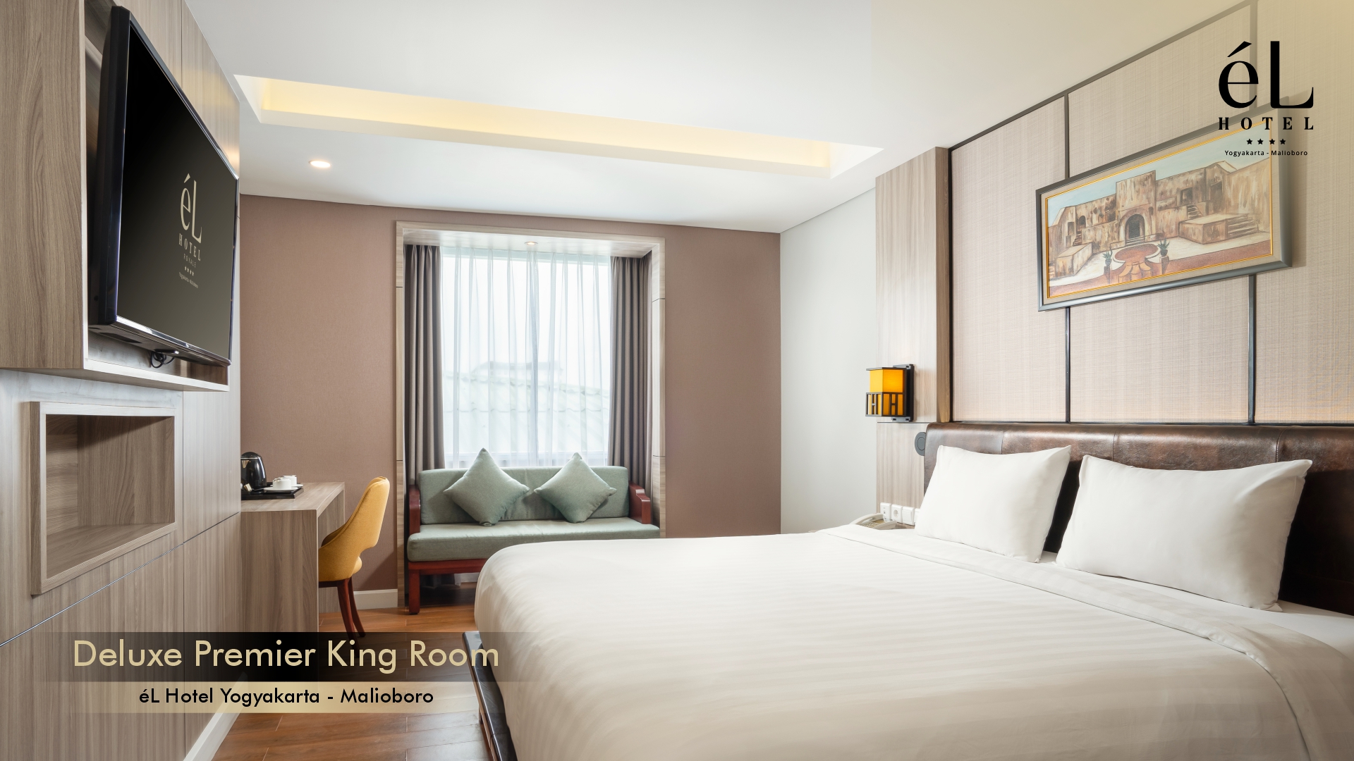 eL Hotel Yogyakarta Malioboro Room Type - Deluxe Premiere King Room