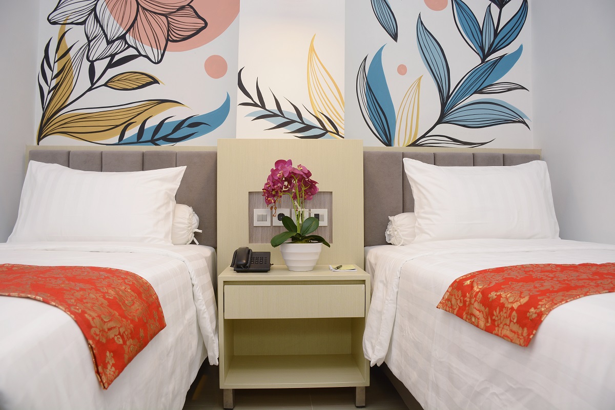 Kesuma Front One Boutique Hotel Room Type - STANDRAD TWIN