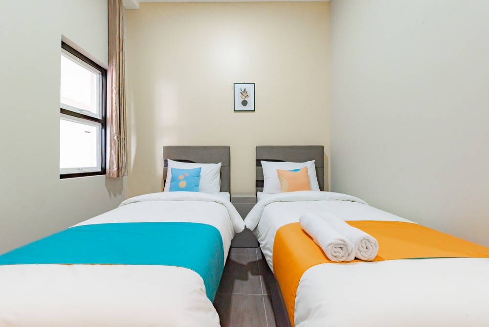 Sans Hotel Berau Square Room Type - Deluxe Twin Room
