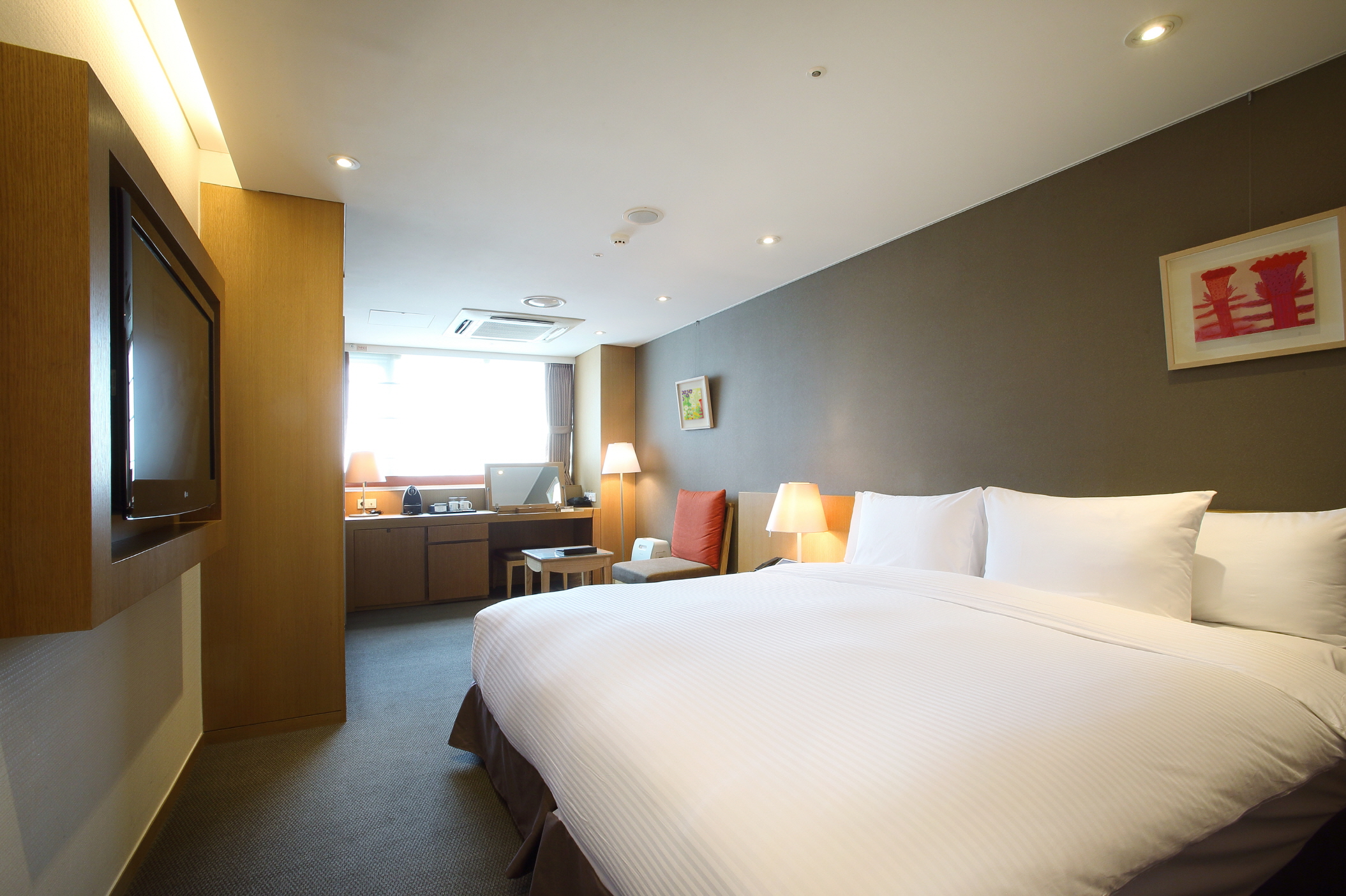 Hotel PJ Myeongdong Room Type - DOUBLE WITH DOUBLE BED