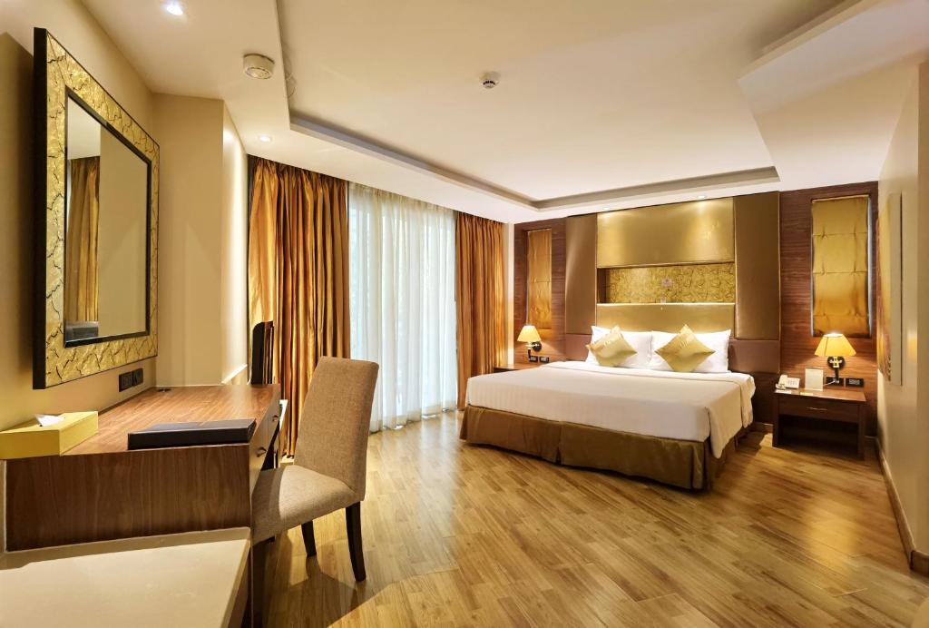 Nova Gold Hotel Pattaya Room Type - Deluxe Corner King Room Nova Gold Hotel Pattaya Room Type - Deluxe Corner King Room